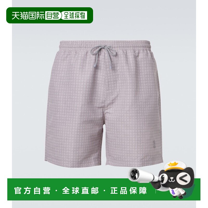 香港直邮Brunello Cucinelli 布内罗 古奇拉利 男士 印花泳裤