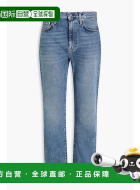1h可退 香港直邮TOTÊME 女士 高腰直筒牛仔裤 221237741SIZECL32