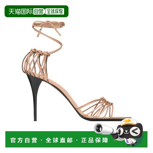 香港直邮Saint Laurent 露趾高跟凉鞋 7857060NL0【付后1h可退】