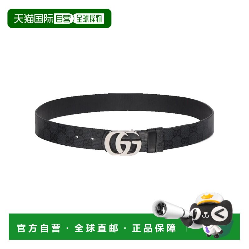1h可退 香港直邮Gucci古驰Cut GG Marmont男士腰带皮带图片