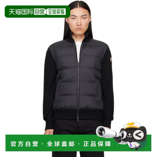 1h可退 Moncler 盟可睐 男士 Shell Down 拼接初剪羊毛绗