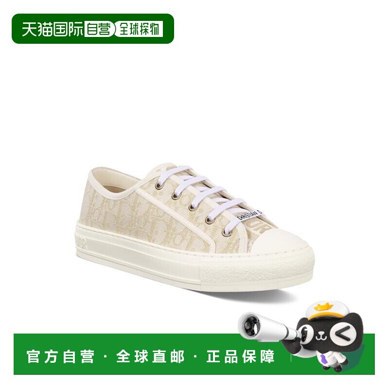 自营1h可退 欧洲直邮Dior/迪奥 女士棉/科技面料休闲运动鞋正品时