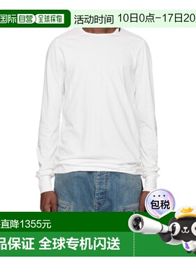 1h可退 香港直邮Rick Owens Drkshdw 长袖T恤 DU01F4260RN