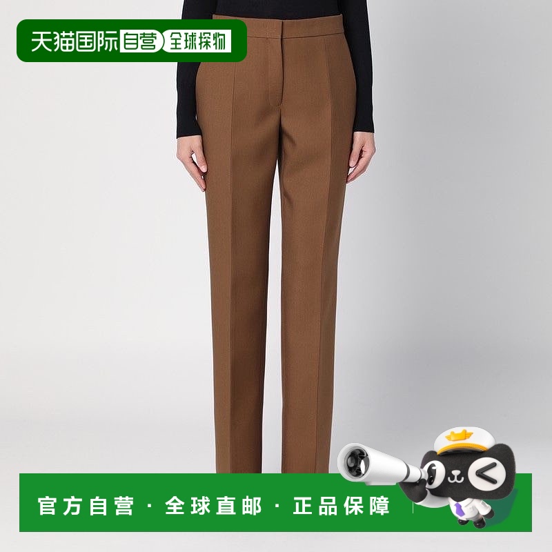 1h可退 香港直邮Jil Sander 吉尔 桑达 女士 折痕休闲裤 J02KA027