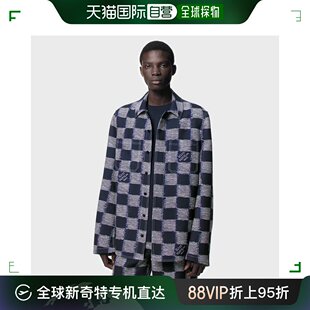 夹克式 DAMIER 男士 路易威登 衬衫 VUITTON 欧洲直邮LOUIS