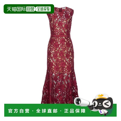 香港直邮SELF-PORTRAIT 女士连衣裙 167MABURGUNDYRED SS2026