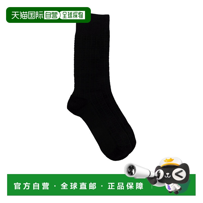 香港直邮Givenchy 徽标袜子 BMB02B4Y8C