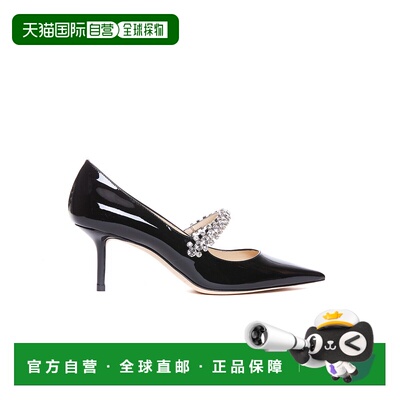 1h可退 欧洲直邮JIMMY CHOO 女士高跟鞋BINGPUMP65PATBLACK细高跟