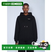 香港直邮off white 女士 1h可退 箭牌玻璃花卉标志连帽衫 OWBB064