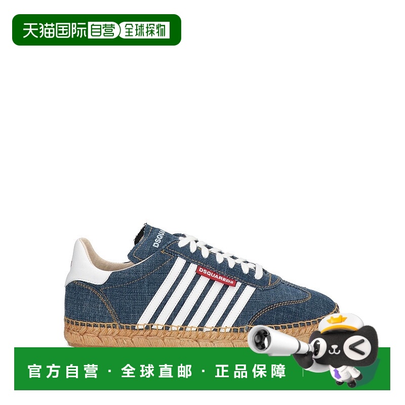1h可退 香港直邮Dsquared2 二次方 女士 运动鞋 blue蓝色 舒适时