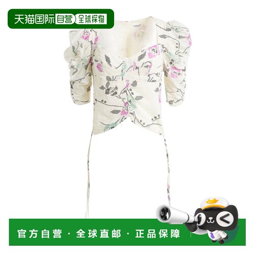 香港直邮ISABEL MARANT 女士 上衣 beige米色 舒 【付后1h可退】