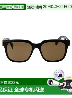1h可退 香港直邮Dunhill 登喜路 女士 黑色醋纤太阳眼镜 DU0002S1