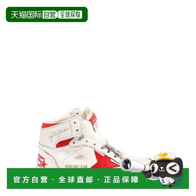 1h可退 香港直邮GOLDEN GOOSE 女士 Sky Star 繫帶運動鞋 GWF0023