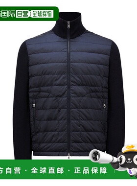 香港直邮Moncler 拉链开衫羽绒服 K20919B50700A9341
