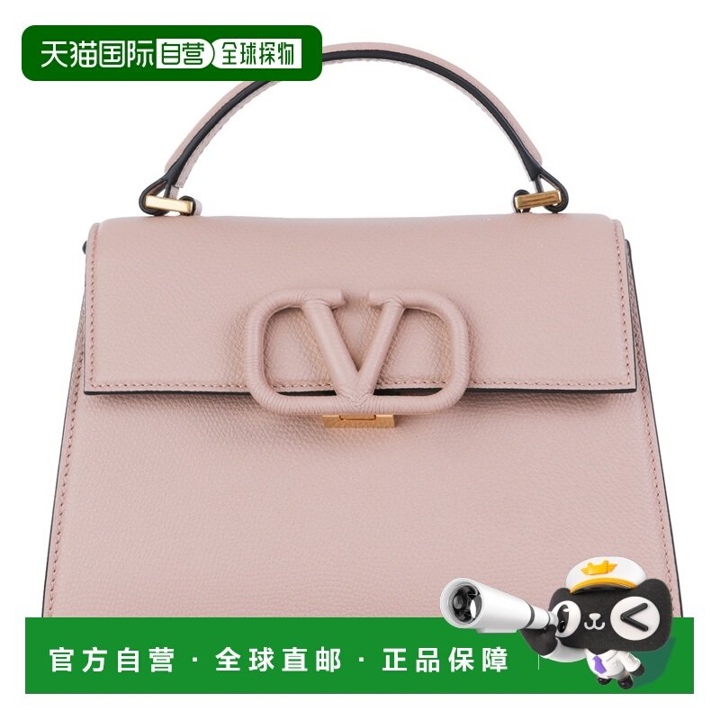 1h可退 香港直邮valentino 华伦天奴 女士 VSLING 粉色皮革手提包,箱包皮具/热销女包/男包,通用款女包,淘宝优惠券,粉丝福利购,淘宝优惠卷