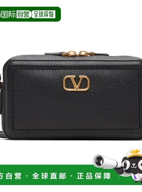 1h可退 香港直邮valentino 华伦天奴 女士 黑色迷你 Alltime Came