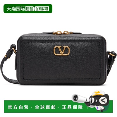 1h可退 香港直邮valentino 华伦天奴 女士 黑色迷你 Alltime Came