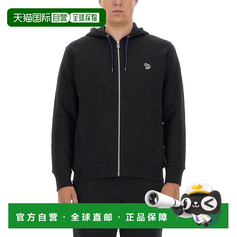 1h可退 香港直邮Paul Smith 男士 斑马纹拼缀运动衫 M2R360RKZEBR