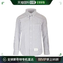 条纹纽扣衬衫 香港直邮Thom Browne 布朗 男士 MWL272AF0552 汤姆