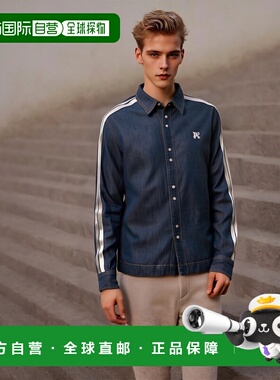 1h可退 欧洲直邮PALM ANGELS 男士夹克PMYE049R24DEN0014503