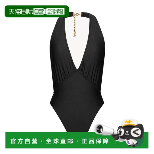 1h可退 Saint Laurent 露背连体泳衣 859623Y37WN