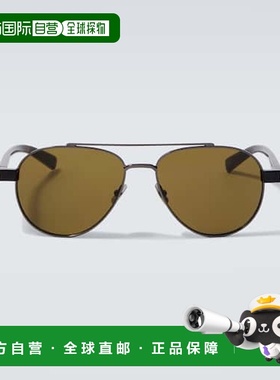 1h可退 香港直邮Saint Laurent 圣罗兰 男士 SL 843 飞行员太阳眼