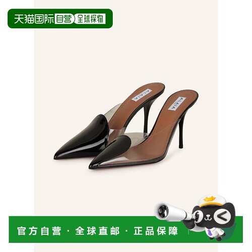 1h可退 欧洲直邮ALAIA 女士凉鞋 100185469913000 CO 黑色 Mules