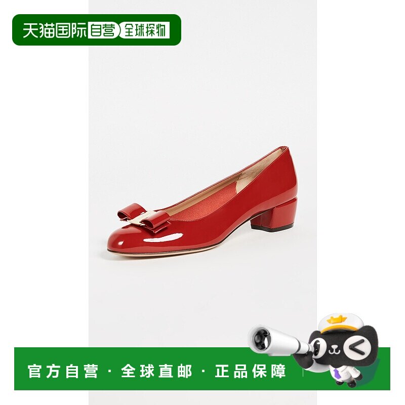 香港直邮Salvatore Ferragamo 菲拉格慕 女士 Vara 低跟浅口鞋 FE