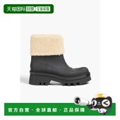 皮毛饰边短靴 香港直邮Chloe CHC24S00OHKW Raina TPU 蔻依 女士