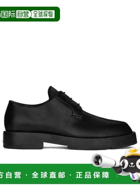 香港直邮Givenchy 黑色系带商务正装鞋 BH1034H0VG纪梵希德比鞋