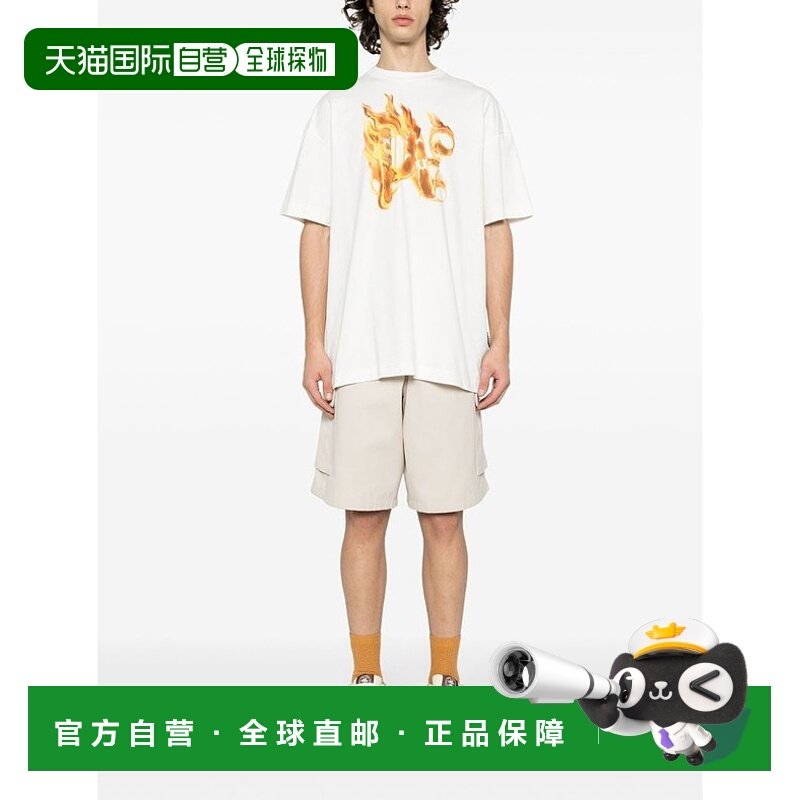 1h可退 欧洲直邮PALM ANGELS 男士T恤PMAA072R24JER0010376短袖,男装,T恤,淘宝优惠券,粉丝福利购,淘宝优惠卷