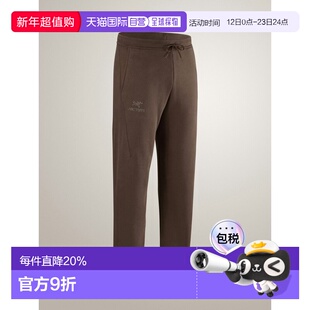 欧洲直邮Arc'teryx 始祖鸟 EMBLEM JOGGER 抓绒束脚休闲长裤 男装