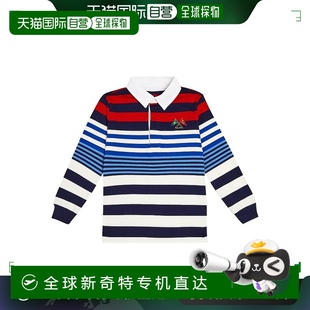 劳伦 Polo 拉夫 条纹棉质针织Po 女童 Ralph 香港直邮Polo Lauren