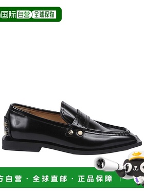 香港直邮Ganni 方头乐福鞋 S3178女鞋单鞋