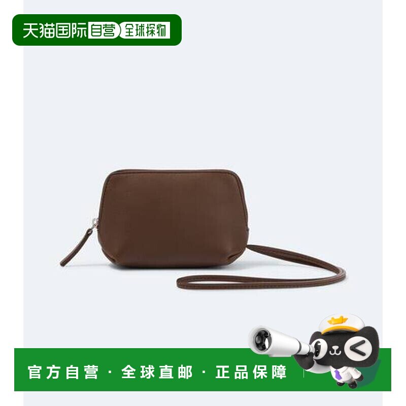 1h可退 香港直邮The Row 男士 Owen 皮革手包 brown棕色 舒适时尚