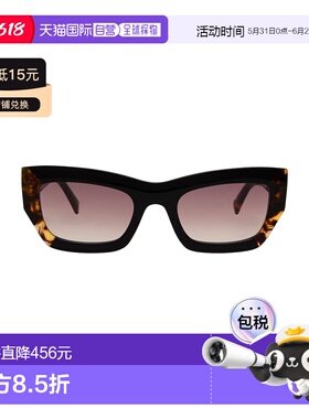 1h可退 香港直邮MISSONI 米索尼 女士 太阳眼镜 black黑色 舒适时