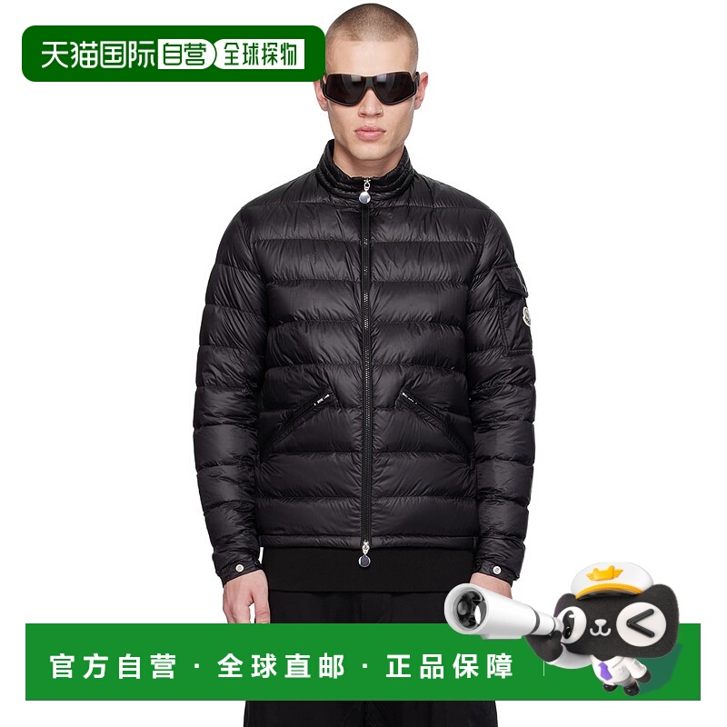 香港直邮Moncler 盟可睐 男士 黑色 Agay 羽绒夹克 J10911A001625