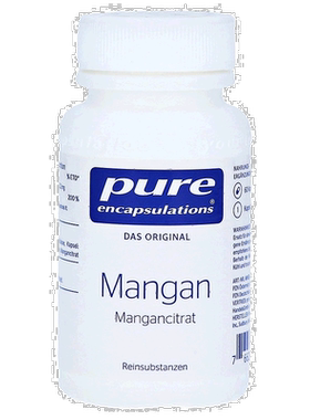 欧洲直邮雀巢倍宜pure柠檬酸锰4mg关节骨骼保健胶囊60粒