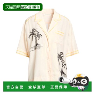 女士 舒适时尚 Blouses beige米色 花朵衬衫 香港直邮ZIMMERMANN