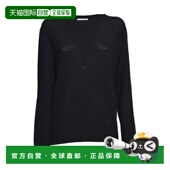 香港直邮Jil 女士 Sander 1h可退 吉尔 桑达 黑色毛线衫 J40GP018