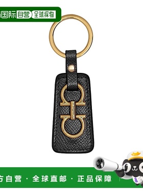香港直邮 Salvatore Ferragamo 黑色钥匙圈 22E014