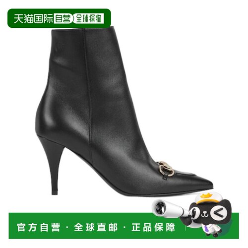 1h可退 香港直邮Gucci 马衔扣高跟靴 835741BKO00短靴
