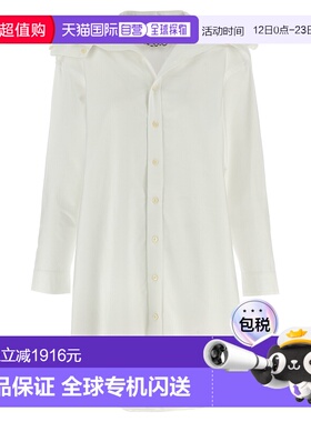 1h可退 香港直邮Y PROJECT 女士 Chemisier 连衣裙 101DR004EVERG