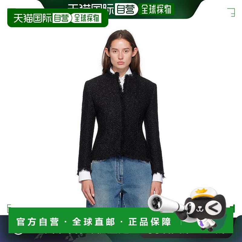 香港直邮Givenchy 纪梵希 女士 长袖初剪羊毛夹克 BW30JJ15MD