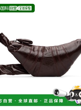 1h可退 香港直邮Lemaire 女士 棕色小号 Croissant 单肩包 BG0003