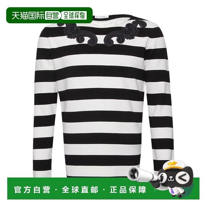 香港直邮Versace 拼色圆领卫衣 V700715VK00209V2005