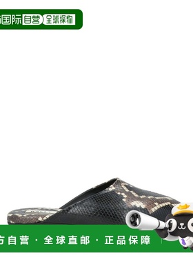 香港直邮Bally 巴利 男士 Mules 木屐 black黑色 舒适时尚