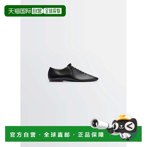 欧洲直邮LEMAIRE (2025) 经典平底纳帕皮革德比鞋