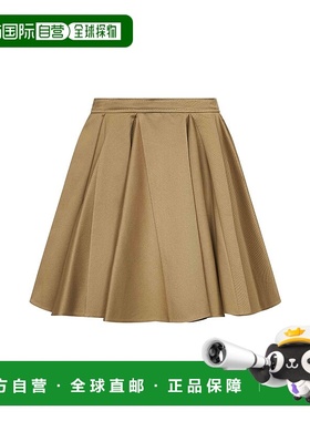 香港直邮Marni 玛尼 女士 褶饰细节半身裙 GOMA0706S1UTC541a字裙