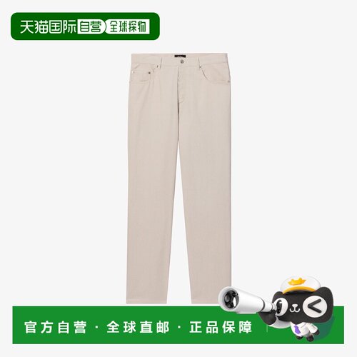 自营欧洲直邮APC 男女通用油灰色棉牛仔裤直筒裤